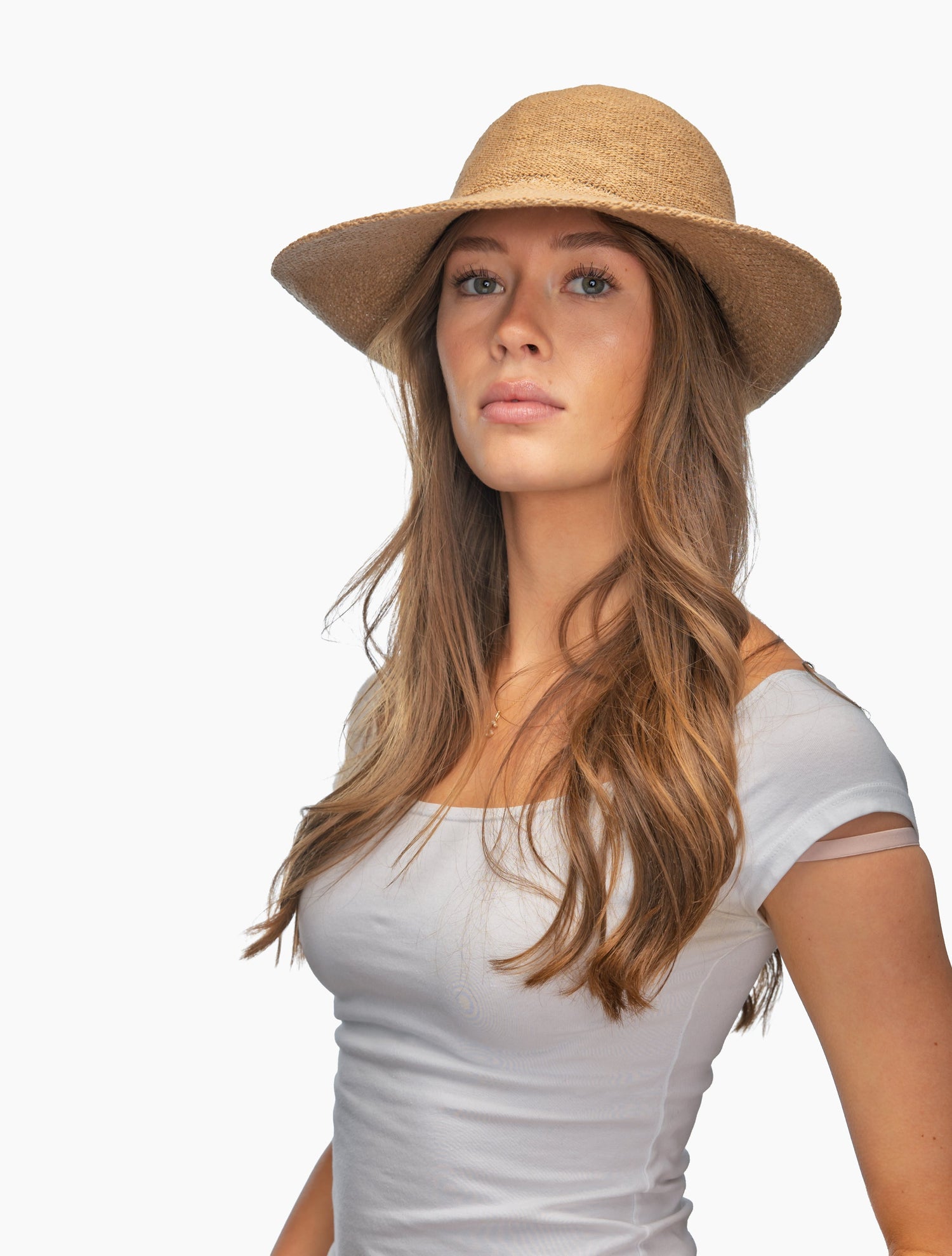 SHIHREEN Cotton Blend Hats