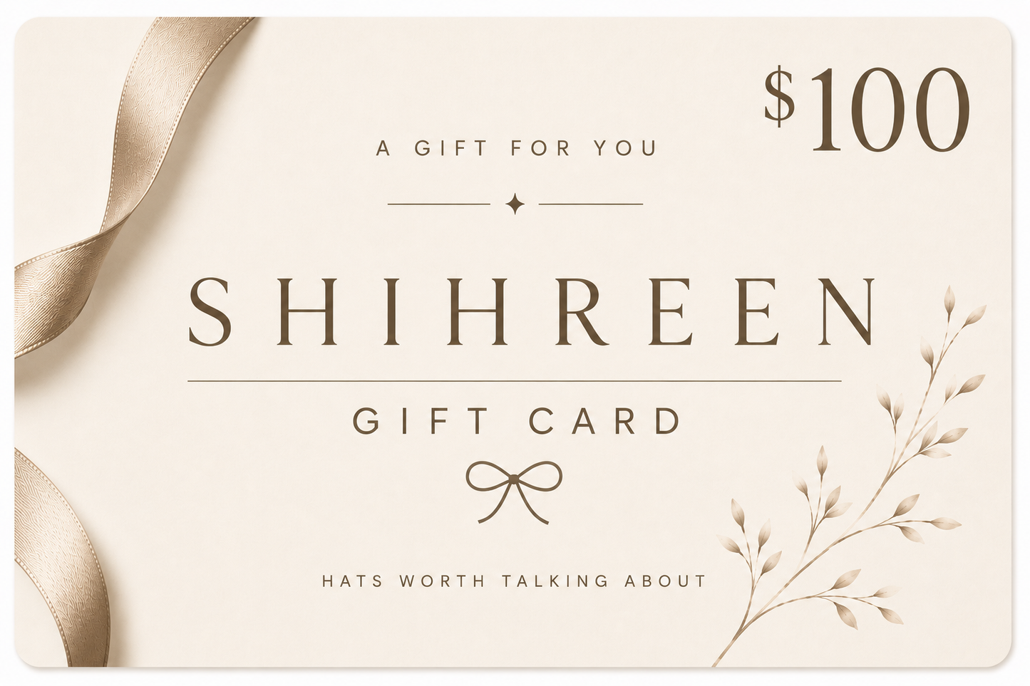 SHIHREEN Gift Card