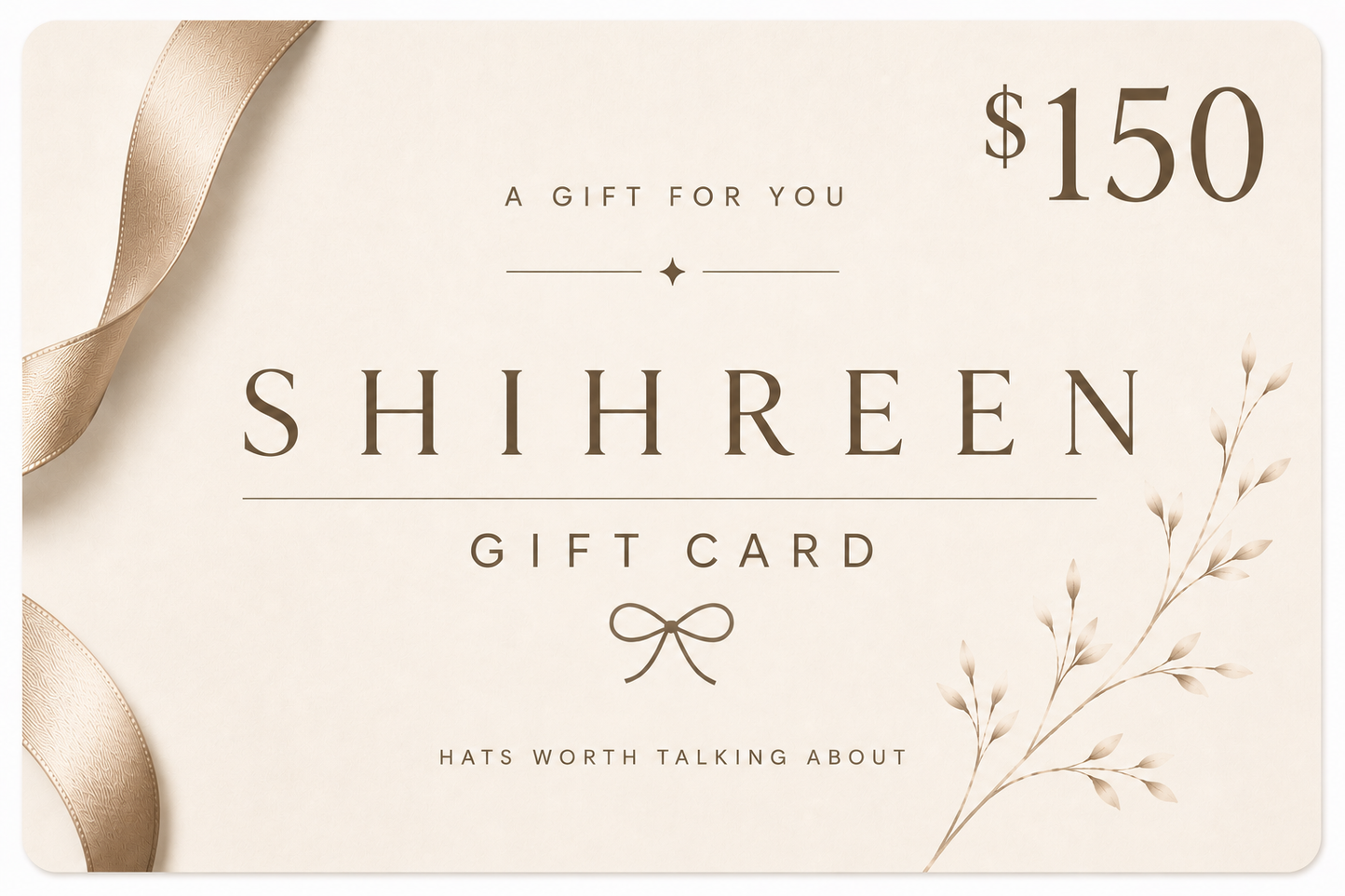SHIHREEN Gift Card