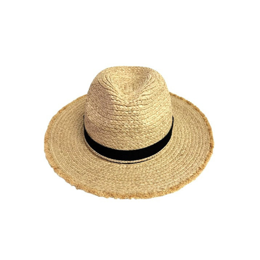SERENA Raffia Fedora