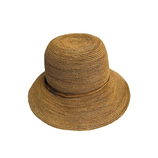 ANNIE Raffia Small Brim