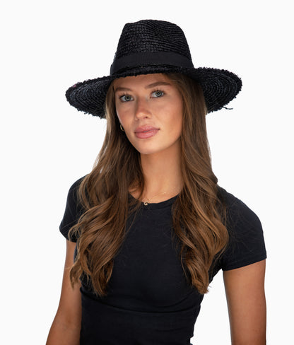SERENA Raffia Fedora