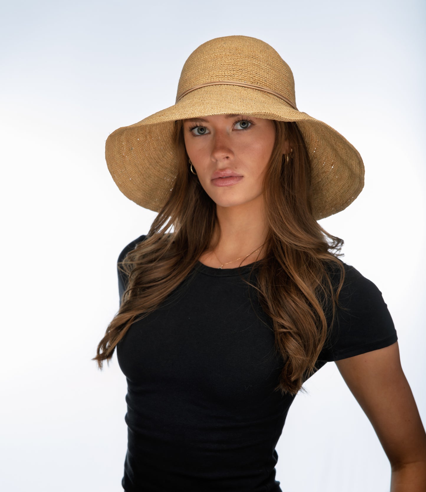 SOPHIA Raffia Large Brim