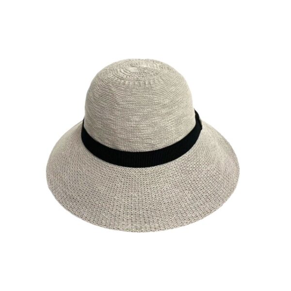 15s 0495 cotton blend off brim with black band