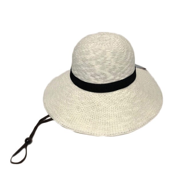 19S-0193 Cotton Blend Large Brim with Chin Strap - Shihreen