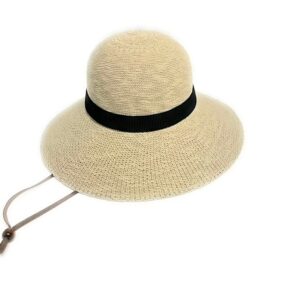 19s 0193 cotton blend large brim with chin strap