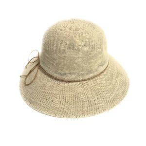 21s 0625 medium brim hat with straw tie