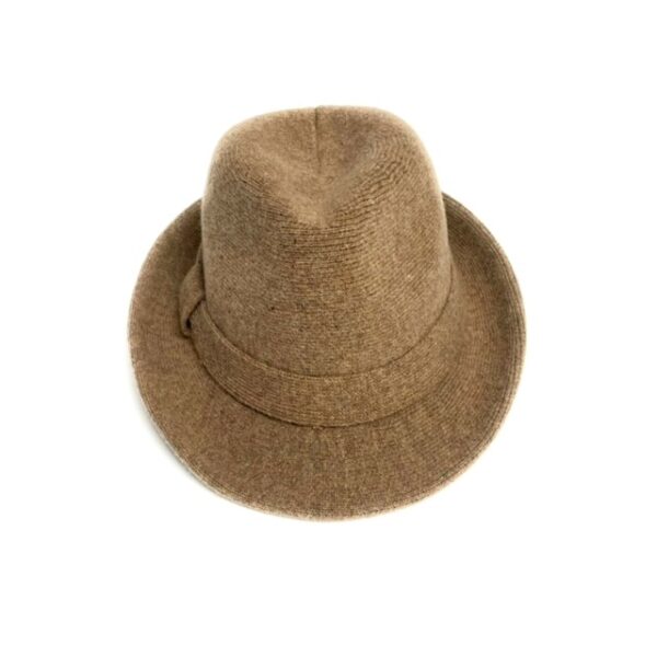 23s 0822 boiled wool small brim fedora hat