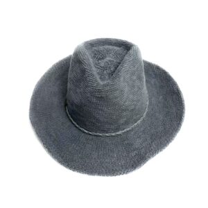 24s 0416 cotton blend fedora cowboy brim hat